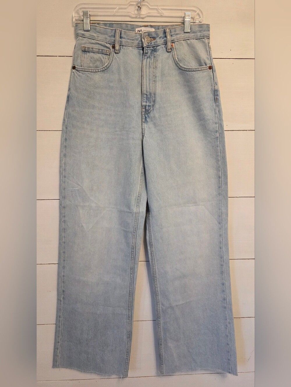 Zara Wide Leg Jeans Size 6